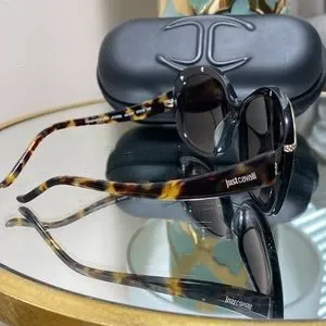 Just Cavalli Pottery & Glass. Women Sunglasses Tortoise, Brown. Just Cavalli SJC023V Tortoise Prescription Sunglasses main image 3
